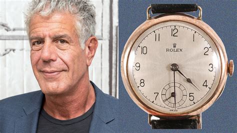 anthony bourdain's watch.